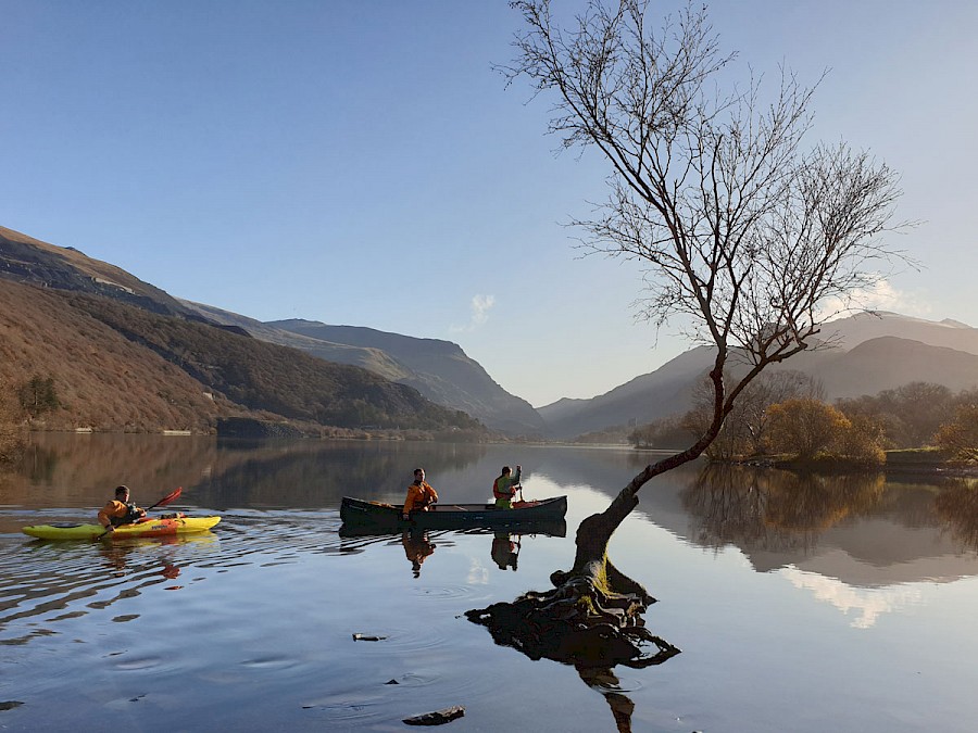 Canoeing  Snowdonia