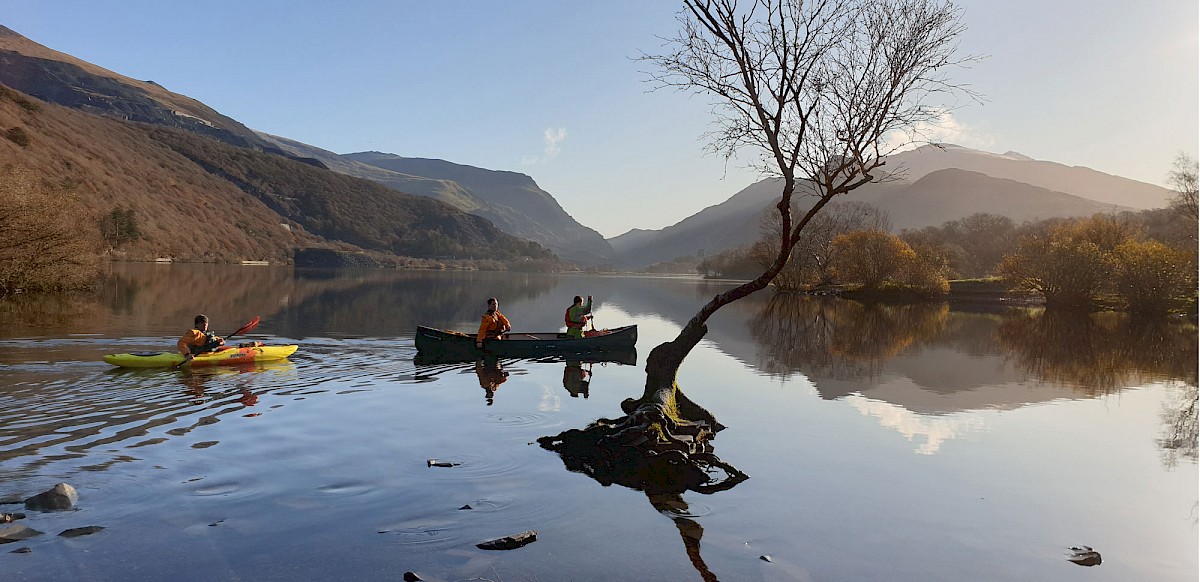 Canoeing  Snowdonia