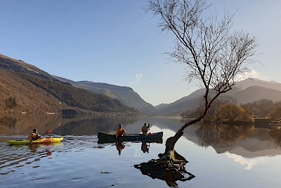 Canoeing  Snowdonia