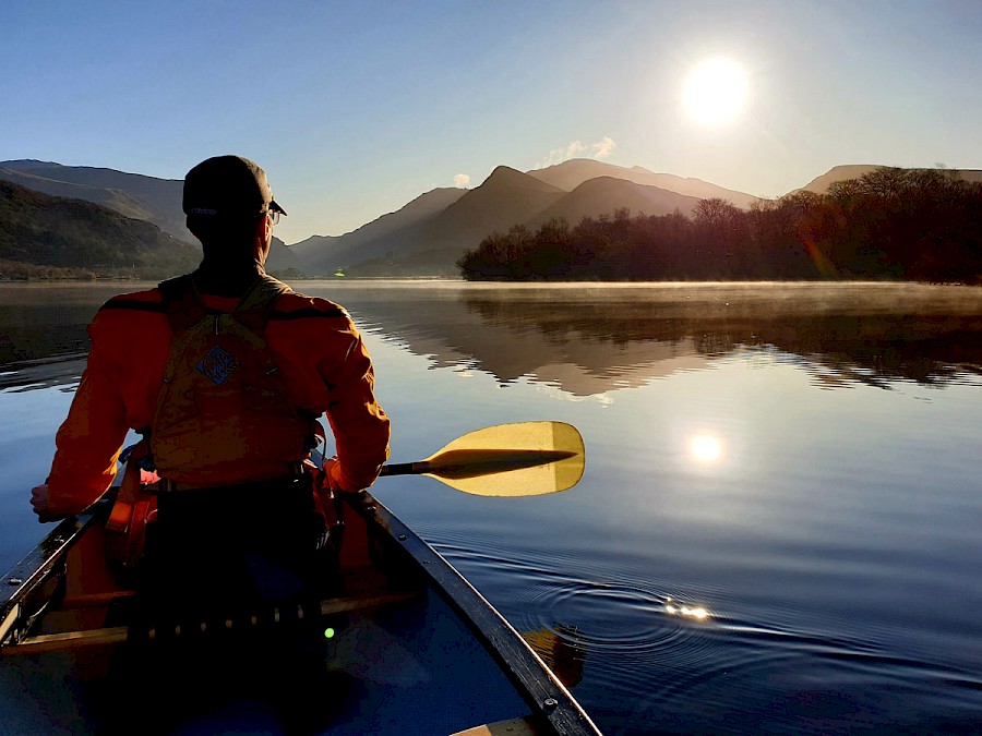 Canoeing  Snowdonia