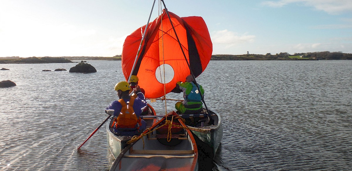 Canoeing Micro Adventure. North Wales
