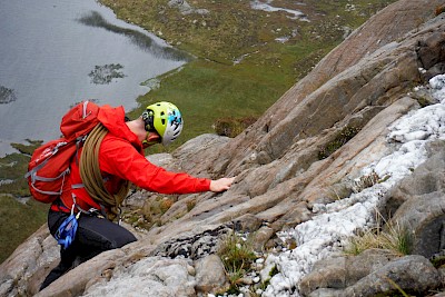 Lead Climbing Course in Snowdonia