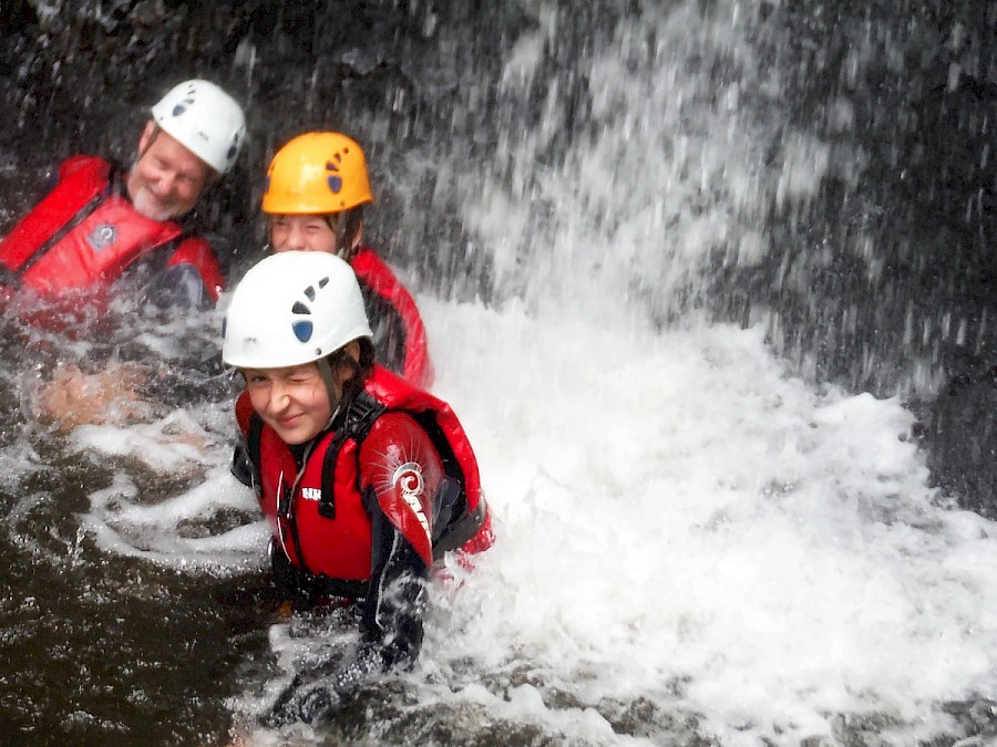 Gorge Walking Snowdonia North Wales