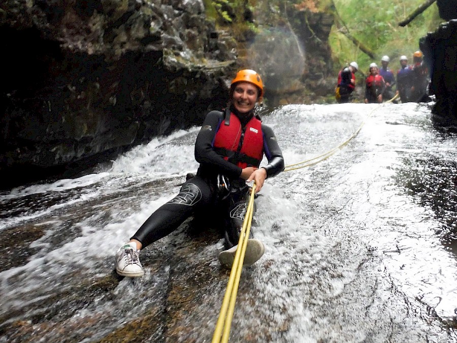 Canyoning Snowdonia North Wales