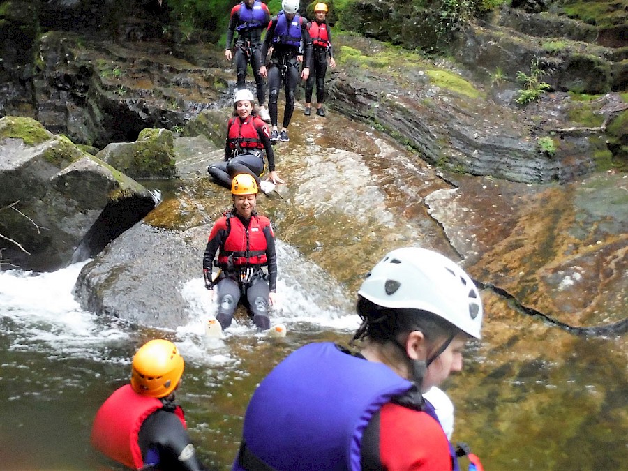 Canyoning Snowdonia North Wales