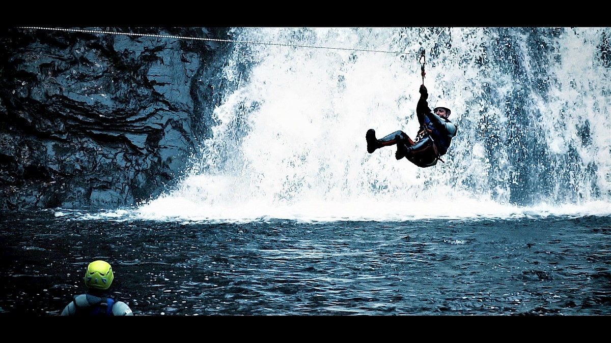 Extreme Canyoning Snowdonia North Wales